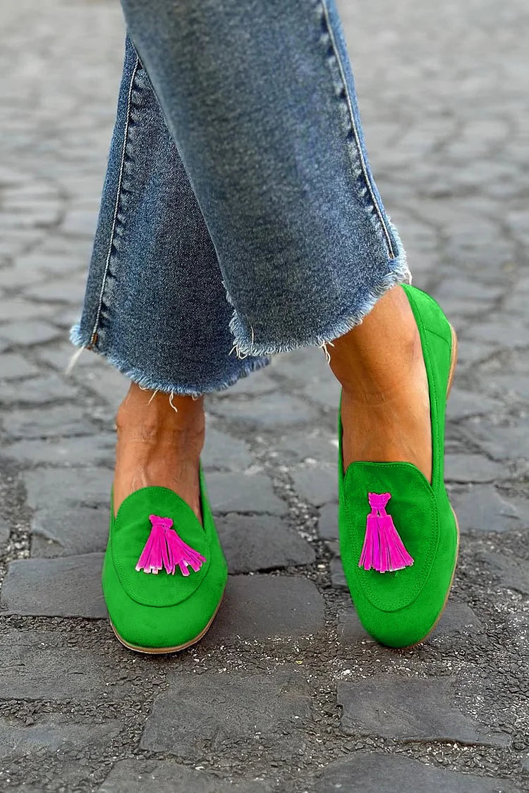 Women’s Tassel Slip-On Loafers