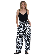 Women’s Wide-Leg Pants with Drawstring Waist