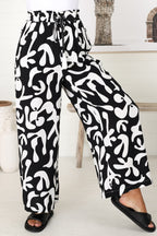 Women’s Wide-Leg Pants with Drawstring Waist